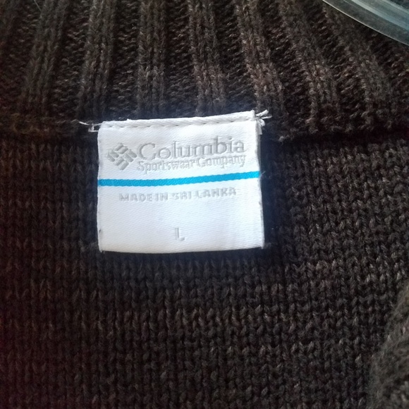 Mens Columbia Sweater - Large - Picture 5 of 6